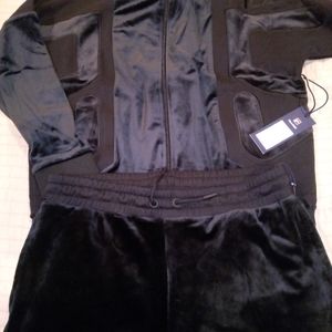Fila velour tracksuit jacket and pants